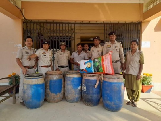 254 KG Ganja seized by Sonamura Police 254 KG Ganja seized by Sonamura Police